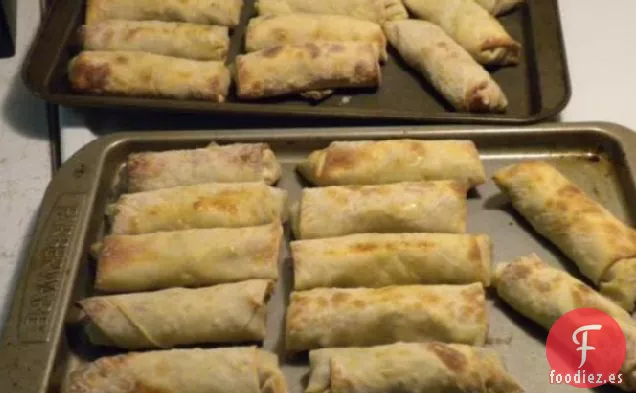 Rollos de Huevo Horneados No Fritos