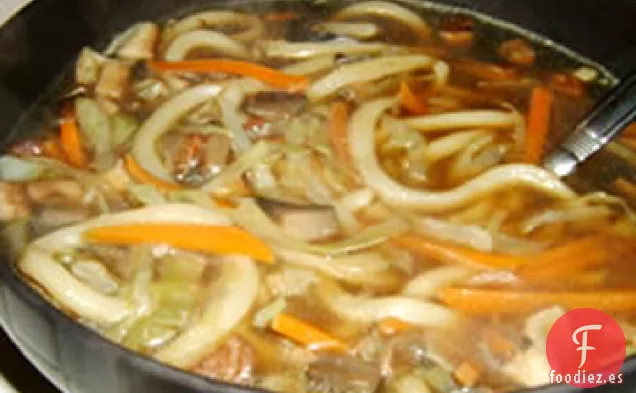 Sopa Asiática de Setas