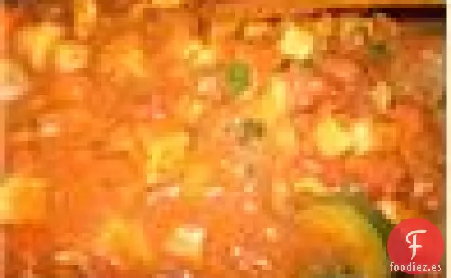 Col Rellena de Estilo Rústico Antiguo