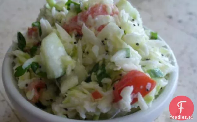 Ensalada De Col Confeti Con Cilantro