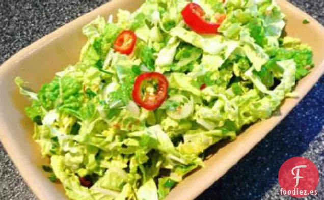 Ensalada de Repollo Picante