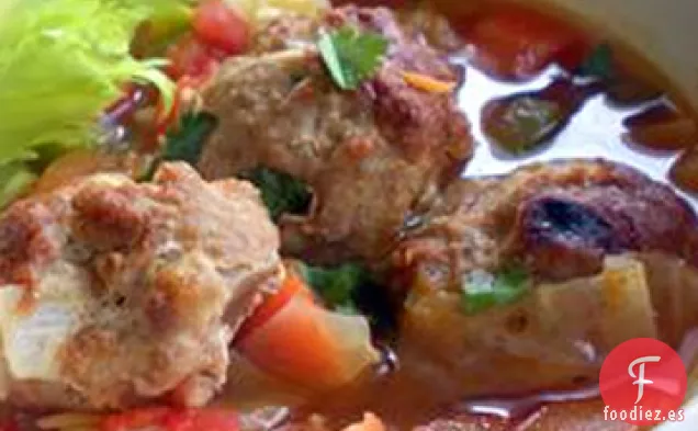 Sopa de Albóndigas II