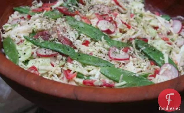 Ensalada De Cinco Verduras Con Queso Azul