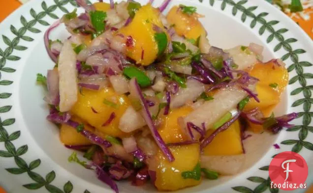 Ensalada de Ensalada de Repollo con Fideos Ramen