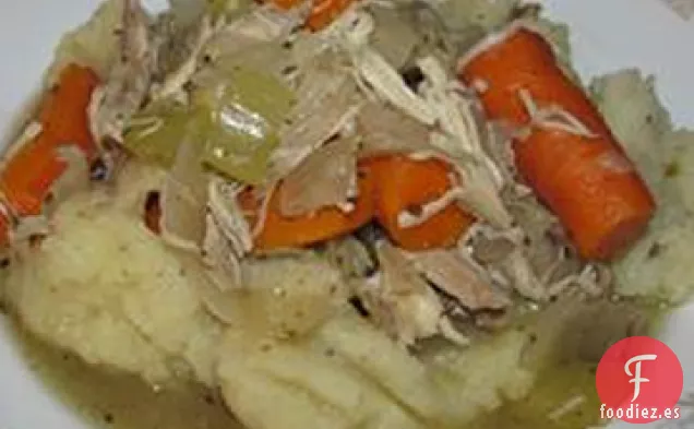 Pollo de Zanahoria de Cocción Lenta