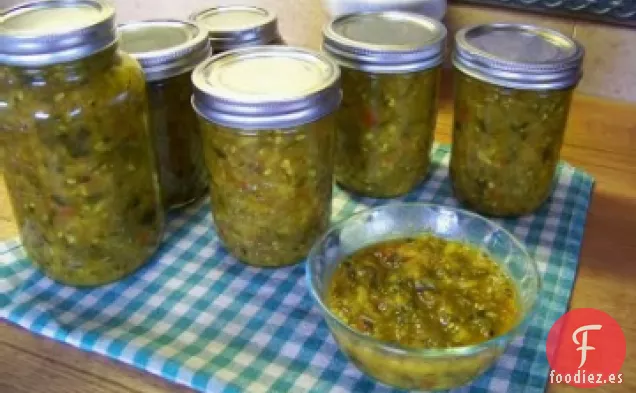 Salsa de Calabacín o Tomate Verde de Unknownchef86