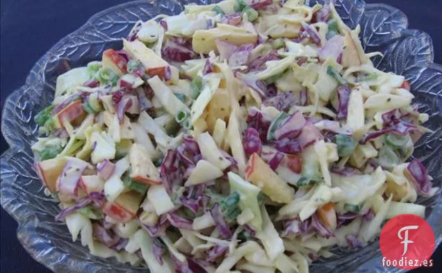 Ensalada de Col de Manzana y Limón
