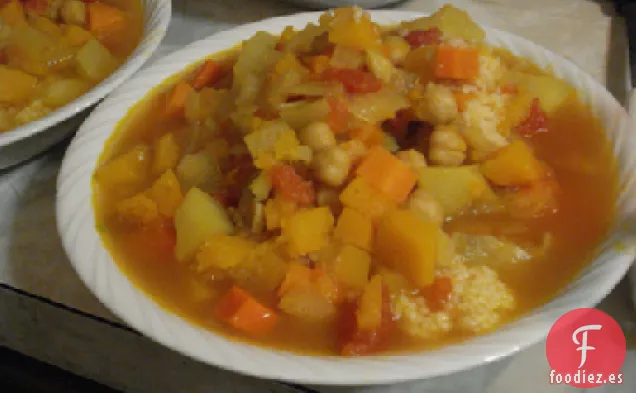 Estofado de Verduras Tunecinas