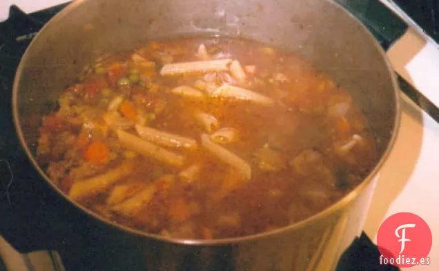 La Sopa de Minestrone del Café Ospidillo
