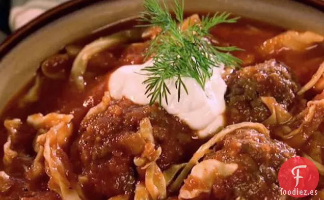 Sopa de Col Sin Rellenar