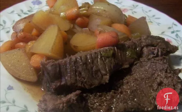Sopa de Col Con Arroz y Eneldo para la Olla de Barro