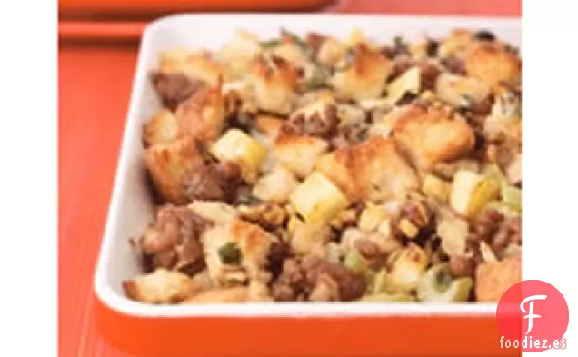 Relleno de Hierbas Con Castañas y Salvia