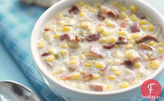 Sopa Cremosa de Maíz