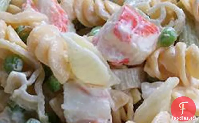Ensalada de Pasta de Mariscos de Colores