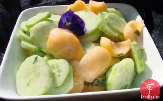 Ensalada de Melón y Pepino