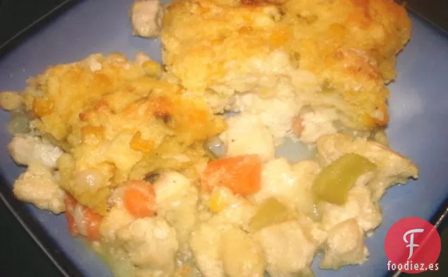 Pastel de Pollo de Búfalo de Rachael Ray