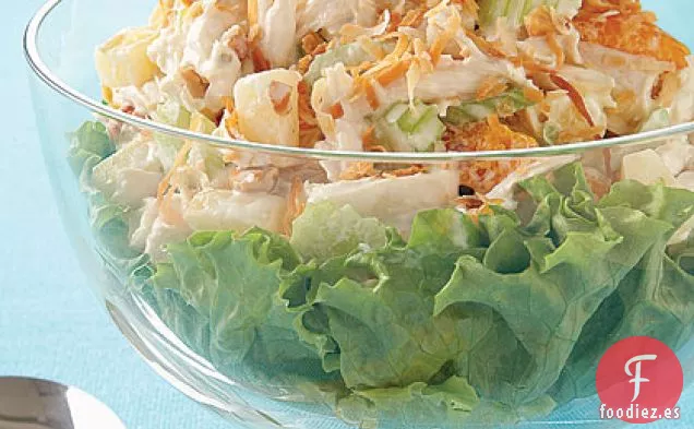 Ensalada de Pollo con Sabor a Fruta