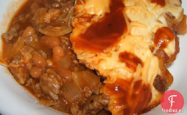 Cazuela de Frijoles a la Barbacoa Sureña
