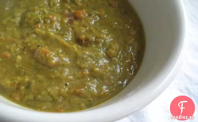 Sopa de Lentejas Picante, Ahumada y Conmovedora