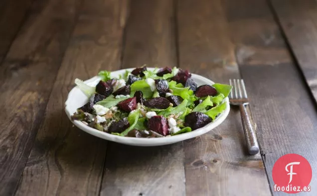 Ensalada De Remolacha Asada De Arce Y Queso De Cabra