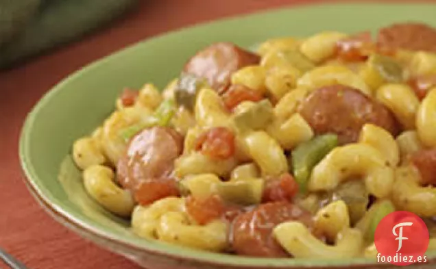 Salchichas y Macarrones al estilo de Chicago