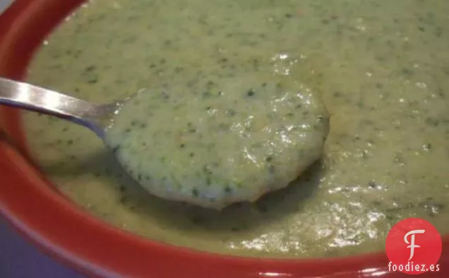 Sopa de Brócoli con Queso