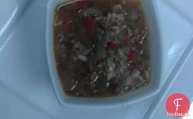 Sopa de Pimiento Rellena