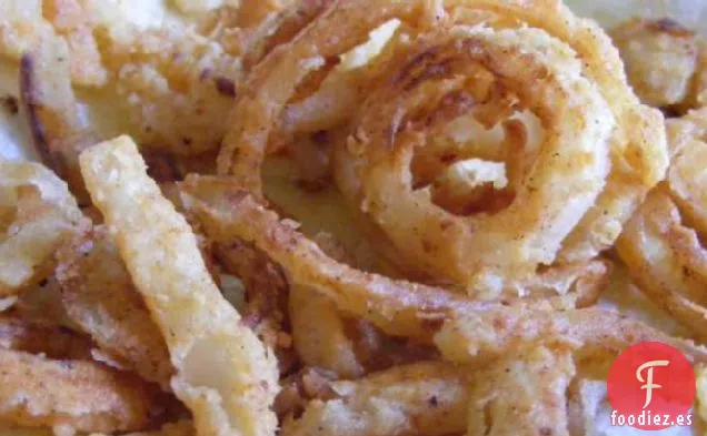 Aros de Cebolla Fritos