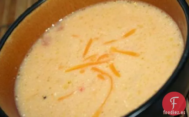 Sopa de Queso Salada (Olla de Cocción Lenta)