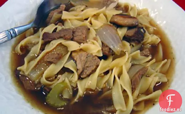 Sobras de Sopa de Carne Asada (¡También Sobras De Carne!)