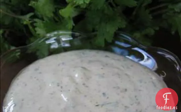 Salsa de Crema de Cilantro de Amy