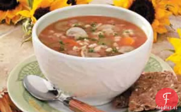 Sopa de Pollo Al Estilo Tete