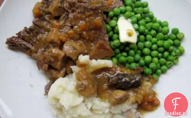 Cena Dominical: Asado con Champiñones