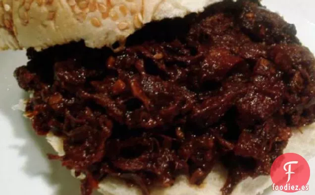 Sándwiches de Barbacoa Picantes