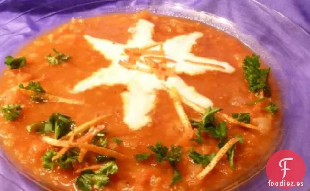 Sopa de Zanahoria, Lentejas Rojas y Naranja