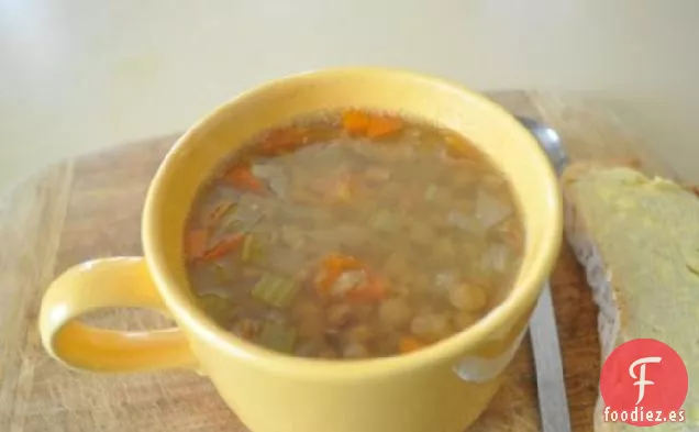 Sopa de Lentejas y Verduras