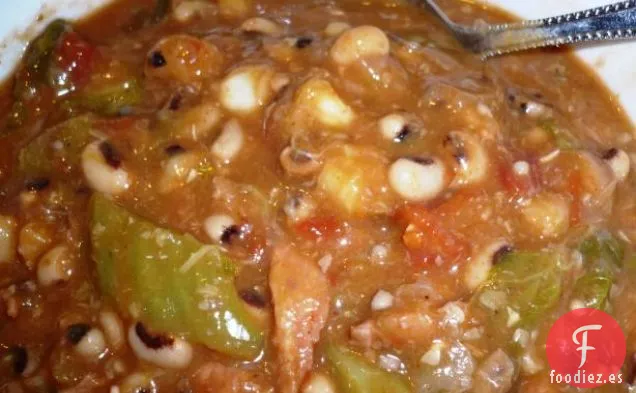 Tocino y Berza Cocida con Azúcar Morena