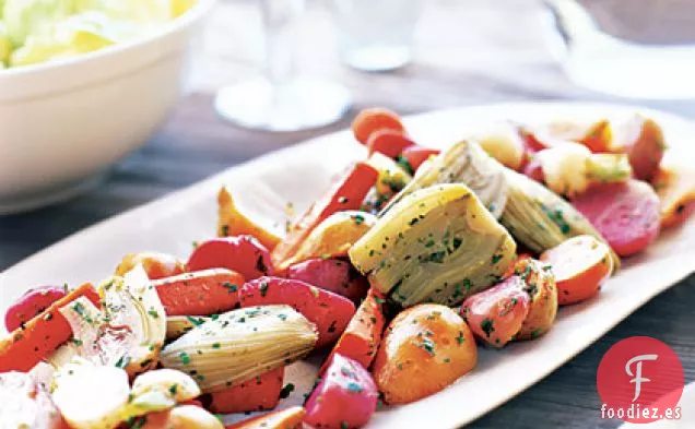 Verduras Asadas con Vinagreta