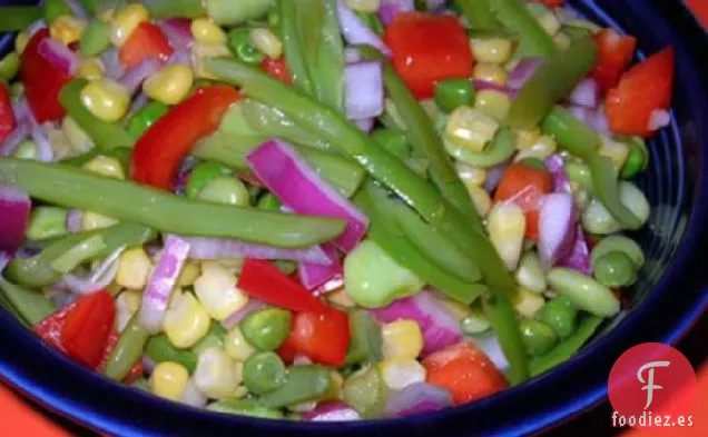 Ensalada de Frijoles Marinados