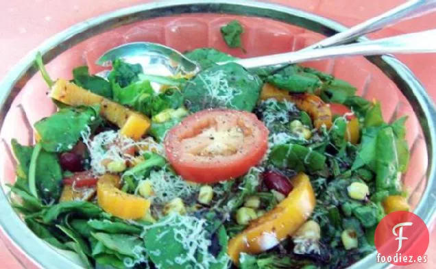 Ensalada de Frijoles Mediterráneos