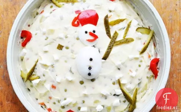 Ensalada Vegana, Baja en Grasa