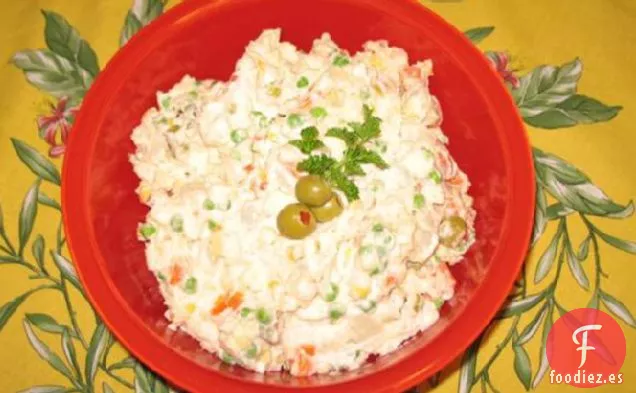 Ensalada de Papa Brasileña, También Conocida como