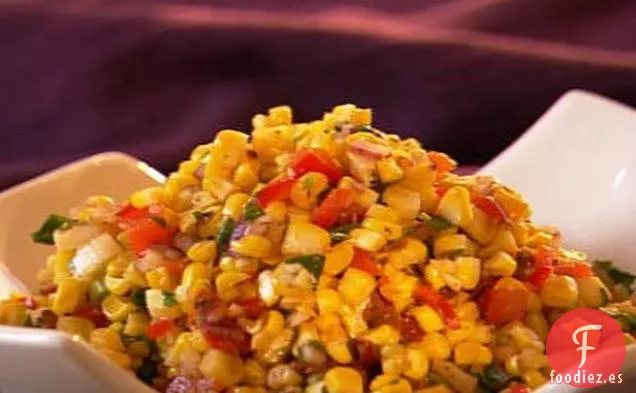Ensalada de Maíz y Chile Chipotle a la Parrilla