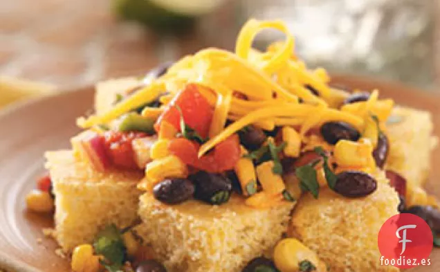 Receta de Ensalada de Pan de Maíz del Sudoeste