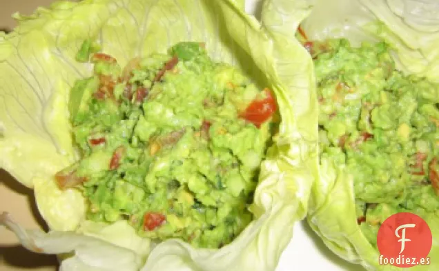 Envolturas de Lechuga para Ensalada de Aguacate