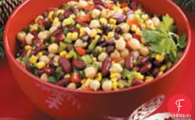 Ensalada de Frijoles Confeti