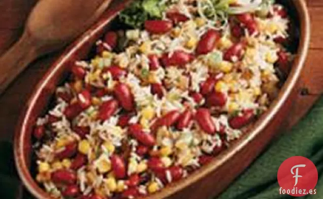 Ensalada de Frijoles y Arroz del Suroeste