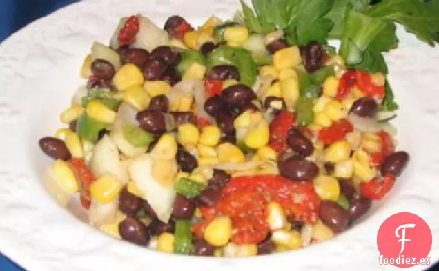 Ensalada Colorida de Frijoles Negros