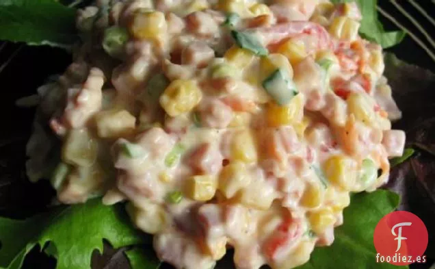 Ensalada de Jamón y Maíz