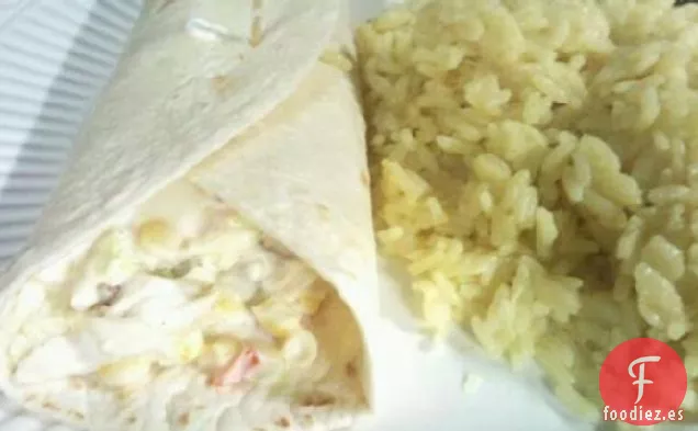 Envolturas de Ensalada de Fajita de Pollo